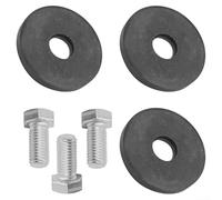 HomeVortex Ensemble de boulons de pont et rondelles pour tondeuse autoportée, cour, compatible avec LT180 LT190 GX255 GX325 GX355 FH531V, kit de matériel robuste de 6 pièces, pour coupe-bordures