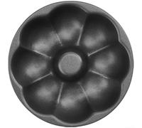 HomeVortex Ensemble de plaques de cuisson antiadhésives en acier au carbone avec cœur rond en forme de citrouille pour la fabrication de pâtisseries créatives et le chauffage uniforme, démoulage et