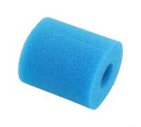 HomeVortex Éponge de filtre de piscine lavable et réutilisable, pour filtre de piscine de type I/II/VI/D, cartouche de rechange en mousse, pour filtration de piscine, bleu (I)