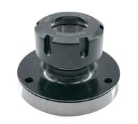 HomeVortex ER25 Mandrin de serrage 100 mm Support en acier à outils pour tour CNC, fraisage, perceuse, haute rigidité, bloc de serrage industriel