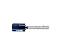 HomeVortex Foret diamant haute dureté, pour meuleuse d'angle, noyau de perçage à sec M10, avec cire auto-refroidissante, pour carrelage, verre, céramique, pas besoin d'eau, ouvre-trou lisse (6 mm)