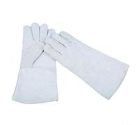 HomeVortex Gants de soudage au toucher de chèvre - Design respirant - Protection coulissante pour barbecue et travail des métaux