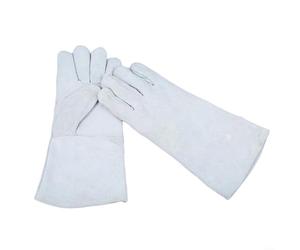 HomeVortex Gants de soudage au toucher de chèvre - Design respirant - Protection coulissante pour barbecue et travail des métaux