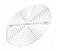 HomeVortex Grille de refroidissement ronde pliable de 30,5 cm, grille de cuisson et de cuisson à la vapeur en acier inoxydable pour cocotte, plaque de cuisson avec pieds de 1,5 cm pour la circulation