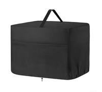 HomeVortex Housse de trancheuse à viande pour ELITE OSTBA, imperméable Oxford 210D avec poches latérales, pour étui de protection robuste 38,1 x 27,9 x 27,9 cm, noir