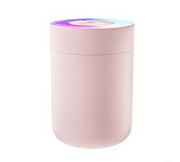 HomeVortex Humidificateur USB-C avec veilleuse colorée, diffuseur de bureau à brume fine pour chambre à coucher, bureau, voiture, minuterie d'arrêt automatique, design de remplissage supérieur, 7 x 7
