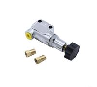 HomeVortex Kit de bouton de soupape proportionnel combiné à montage direct 260-8419 - Commande en métal réglable - Pour systèmes de moteur de course automobile - Argent