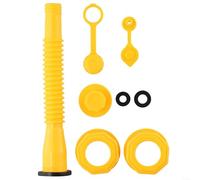 HomeVortex Kit de buse d'aération de rechange pour récipients en plastique, compatible avec BLITZ, Midwest, SCEPTER, et réservoirs, versement flexible