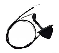 HomeVortex Kit de câble d'accélérateur et d'étranglement, pour Exmark 121-0767 pour poignées E et S, câble de tondeuse à gazon S, amortisseur de moteur noir, pièce de rechange pour zéro tour