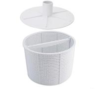 HomeVortex Kit écumoire de piscine SPX1082CA avec plaque d'aspiration 85001900 pour Hayward Select et Admiral S15/S20, panier en plastique haute résistance pour filtration des débris de feuilles