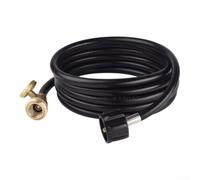HomeVortex Kit Tuyau pour gaz Propane 12ft pour qcc1 avec Détendeur Kit(Set 1)