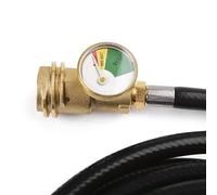 HomeVortex Kit Tuyau pour gaz Propane 12ft pour qcc1 avec Détendeur Kit(Set 3)