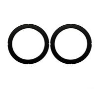 HomeVortex Lot de 2 joints de tête d'infusion en silicone, pour Nuova pour Simonelli Oscar, 1ère/2ème génération, joint semi-automatique pour machine à café, 72 x 57 x 7,1 mm, noir