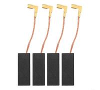 HomeVortex Lot de 4 balais de charbon compatibles avec tronçonneuse 2200 X73 et WOODSHARK 350, 400 D94, 6,2 x 11,2 x 29 mm, composants de rechange avec ressorts attachés