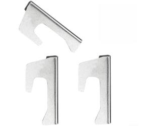 HomeVortex Lot de 4 entretoises de grille de barbecue en acier inoxydable, pour seau à feu, bouilloire et plancha, support de flux d'air de 5 cm, compatible avec les modèles compacts Weber, résistant
