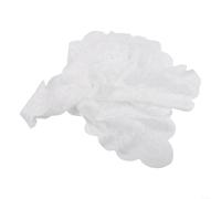 HomeVortex Nappe rustique en dentelle avec fleurs sauvages et tournesol, nappe décorative pour table de salle à manger pour la maison, la cuisine, pour un entretien facile, 60 x 60 cm (jardin-60 x 60