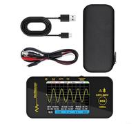 HomeVortex Oscilloscope numérique portable OT3 - Bande passante 10 MHz - Taux d'échantillonnage de 48 MSa/s - Écran couleur TFT de 3,2" - Portable pour mini scope, avec batterie 1200 mAh - Forme