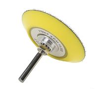 HomeVortex Patin de support de 7,6 cm, pour ponceuse pneumatique DA, disque de ponçage de 75 mm avec filetage mâle 1/4-20, tige de 6,35 mm, 1500 tr/min maximum pour polir le bois, le métal, la pierre