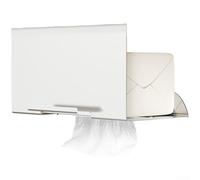 HomeVortex Porte-serviettes en papier sous l'armoire, support de rangement de cuisine en fer robuste avec distribution fluide pour rouleaux de mouchoirs, support mural peu encombrant pour salle de