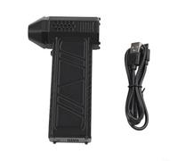 HomeVortex Pour X3, Ventilateur Turbo Violent 130 000 tr/min Moteur sans balais 180 W Souffleur industriel Batterie 4000 mAh Type-C Charge 3 vitesses Portable Air Duster Noir