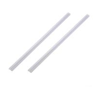 HomeVortex Profil Étanchéité Douche PVC Souple Transparent(23mm) | Double pack 50cm, étanchéité totale, tailles 14/17/23mm, verre , anti-inondation salle de bain