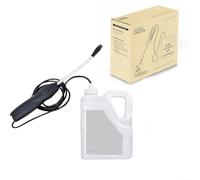 HomeVortex Pulvérisateur électrique de jardin, avec baguette flexible, tuyau d'arrosage rechargeable de 2 m, angle réglable, 2 modes de pulvérisation et injection directe, pour l'entretien des plantes