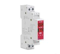 HomeVortex Rail DIN WiFi 2P pour interrupteur relais 16 A 18 mm pour la durée de vie, consommation d'énergie en temps réel avec protection contre les surtensions, minuterie automatique et