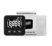 HomeVortex SKQ1 Compteur d'angle numérique avec base magnétique, inclinomètre LCD auto-rotatif pour mesure de pente et de niveau, rapporteur électronique de précision ± 0,2 °