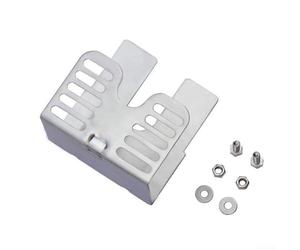 HomeVortex Support de moteur de rôtissoire en acier inoxydable pour grille de barbecue, plaque de support robuste compatible avec les barbecues extérieurs et fumoirs, accessoire de barbecue résistant