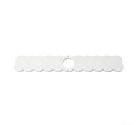 HomeVortex Tapis de robinet en terre de diatomée 60 x 10 cm antidérapant à | Tapis absorbant pour évier de cuisine, comptoir de salle de bain, eau callopée de nuage pour piège, gris foncé