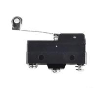 HomeVortex Z-15GW2-B Interrupteur de fin de course SPDT à levier momentané 250 V 15 A Interrupteur de voyage, pour contrôle d'équipement électrique industriel Noir