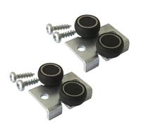 HOMEWELL - Roulement guide haut pour placards coulissants 41 mm - jeu de 2 pièces