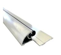 HOMEWELL - Seuil de porte PMR, Largeur 50mm Lg 830mm + joint d'étanchéité + DECOUPE ANGLES - Finition Brut