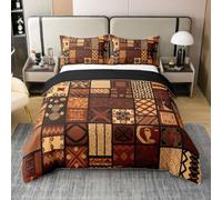 Homewish Coton Housse de Couette 220x240 Enfant Ethnic Tribal