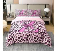Homewish Coton Housse de Couette 240 x 260 Enfant Lettre Z Personnalisée