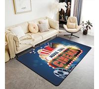 Homewish Tapis Salon 100x150 de Salle de Cinéma, Tapis d'intérieur de Cinéma Vintage pour Garçons Ados, Tapis Décoratif de Cinéma Vintage, Tapis D'Appoint de Salle de Cinéma pour Chambre