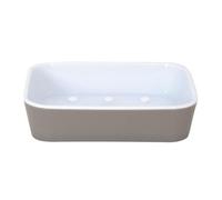 homeXpert MSV Porte Rouleau Papier WC Mural MDF INOX Paradise Bleu
