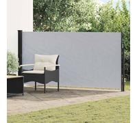 Homgoday Auvent latéral rétractable en Polyester 100% avec revêtement PU, Cadre en Acier Robuste, Protection UV et Vent, pour Balcon terrasse Jardin, mécanisme Manuel Facile, Installation Simple
