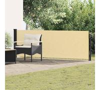 Homgoday Auvent latéral rétractable en Polyester 100% avec revêtement PU, Cadre en Acier Solide, Protection UV, Ombre et intimité pour Balcon, terrasse ou Jardin, mécanisme Manuel Facile à Installer.