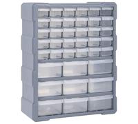 Homgoday Model147586 Organiseur de tiroir multi-tiroirs avec 39 tiroirs 38 x 16 x 47 cm Accessoires d'outils