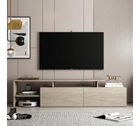 Homidea DUX Meuble mural de salon - Meuble TV bas et meuble TV - 2 portes - 197 cm