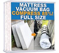 Homie Sac sous Vide pour Matelas, Sac scellable pour Matelas en Mousse à mémoire ou à Ressorts intérieurs, Compression et Stockage pour Les déménagements et Les retours (Complet)