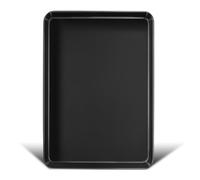 Homikit Grande plaque de cuisson - 40,5 x 30,5 x 2,5 cm - En acier au carbone antiadhésif - Rectangulaire - Pour la cuisson, le service - Sain et protection contre la rouille - Facile à nettoyer