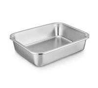 Lot de 3 plats à gratin avec poignées en silicone, antiadhésifs, empilables – TOP