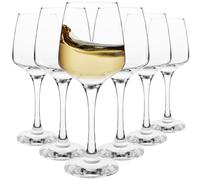 Homiu Florence Collection Florence Lot de 6 grands verres à vin blanc 330 ml Passe au lave-vaisselle
