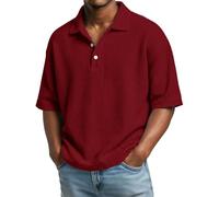 Homme Fit Ete Polo Running Tee Shirt Travail Lot 4XL Zippé Sport Pas Cher Grande Taille Mode Pères Chemise Courtes Polo Personnalisable Homme, L