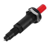 HOMOBABE Allume-Barbecue Allumeur Électrique pour Barbecue, Allumeur Électronique de Cuisinière à Gaz, Camping et Extérieur, PP Noir, Sortie =18kv, Borne 2,3mm, Trou de Montage 18mm