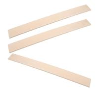 HOMOBABE Lattes de Lit en Bois Solides 3pcs pour Sommier, Support de Matelas Robuste Design Facile à Remplacer, pour Chambre à Coucher