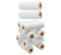 HOMOBABE Lot de 10 Manchons en Mousse Douce pour Rouleau à Peinture Murale, Usage Solide, Adaptés la Décoration Murale et Peinture Intérieure