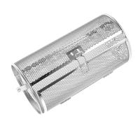 HOMOBABE Panier à Rôtir Porte Mobile Facile à Ouvrir pour Barbecue en Acier Inoxydable Rotation 360° pour Poulet Rôti et Cuisson Four